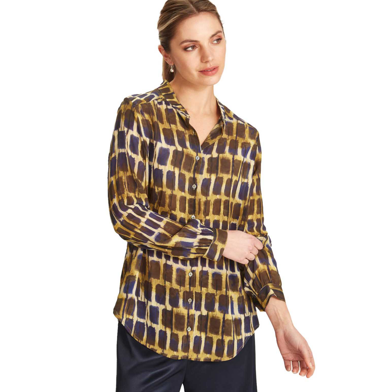 Sills Mosaic Longline Shirt
